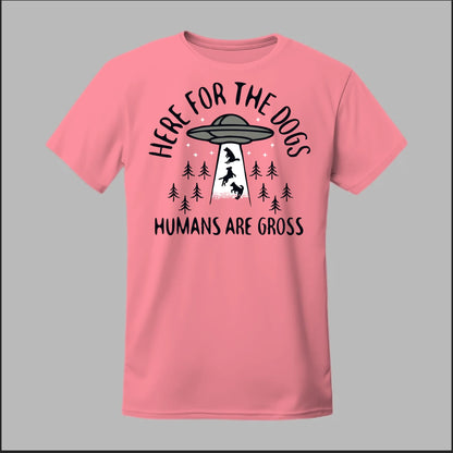 Here for the Dogs Tee