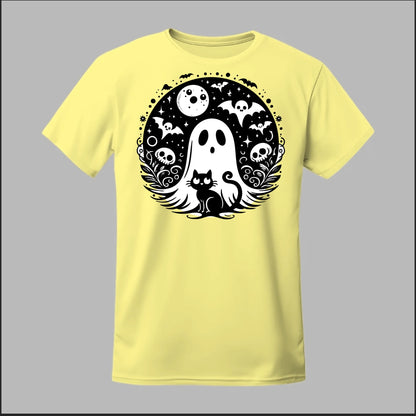 Black Cat Spooky Night Tee