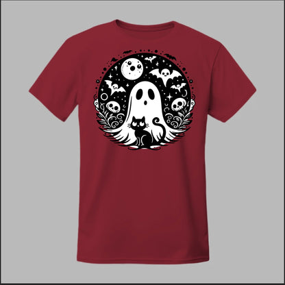 Black Cat Spooky Night Tee