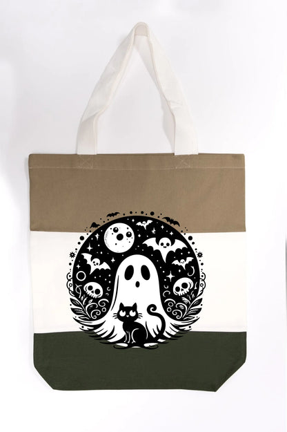 Black Cat Spooky Night Tote Bag