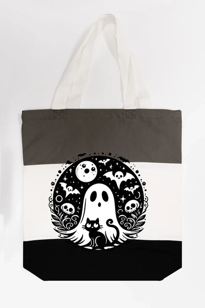 Black Cat Spooky Night Tote Bag