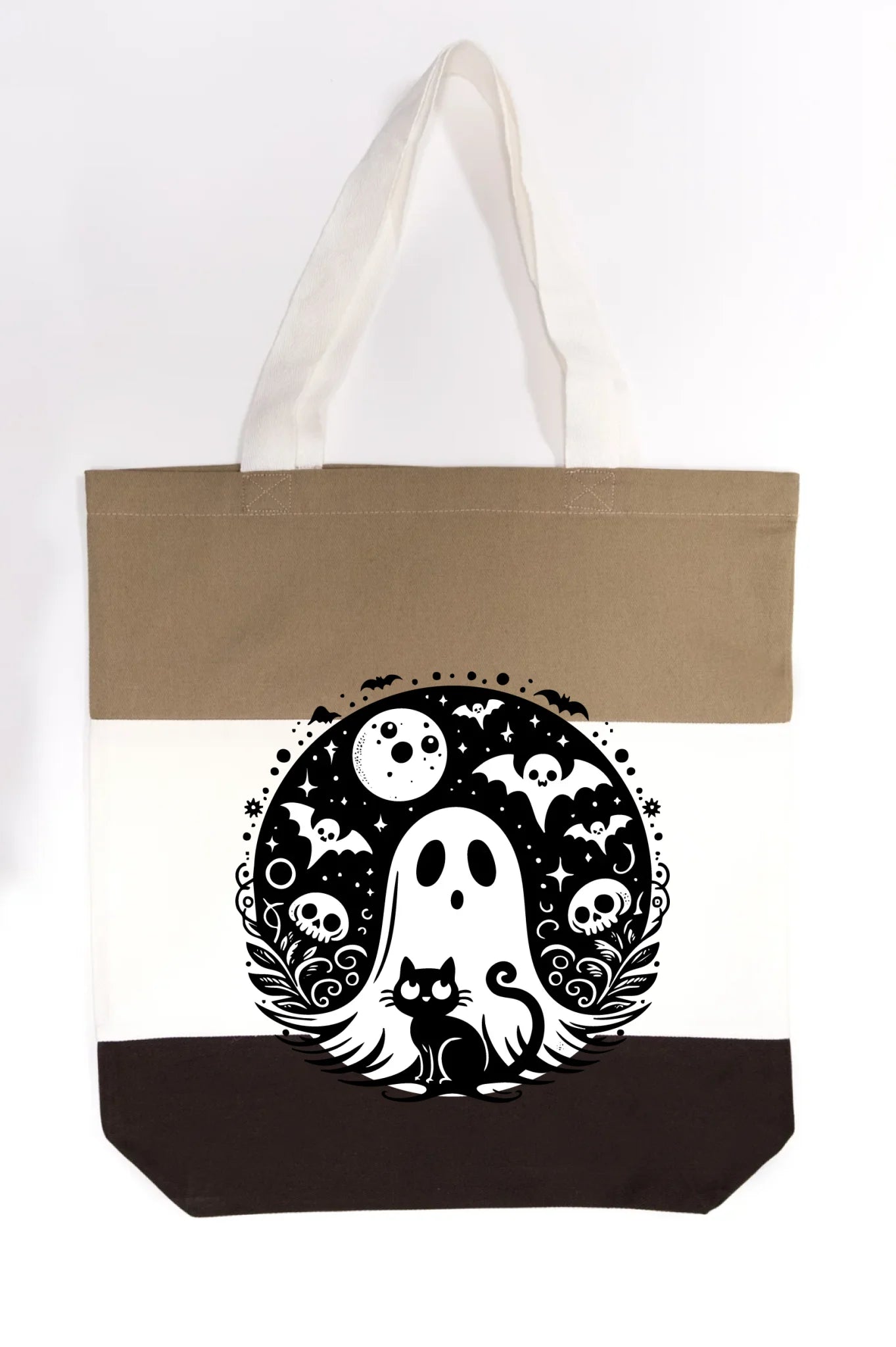 Black Cat Spooky Night Tote Bag