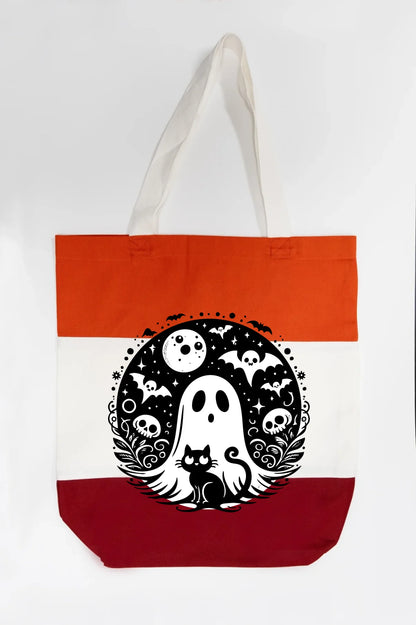 Black Cat Spooky Night Tote Bag