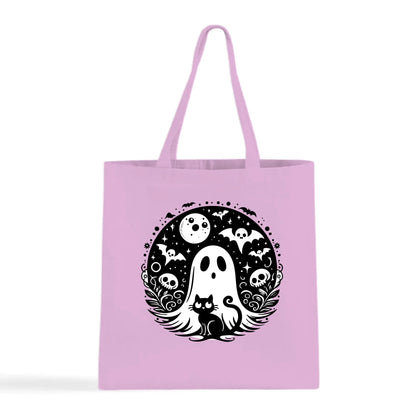 Black Cat Spooky Night Tote Bag