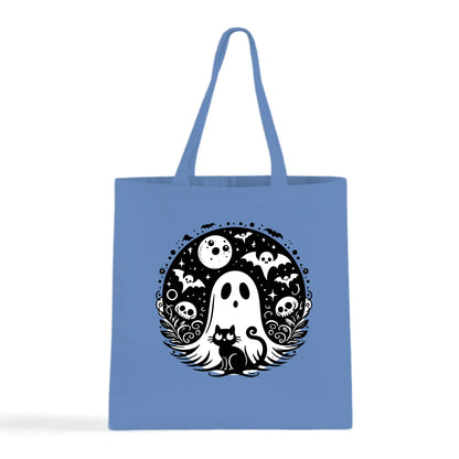 Black Cat Spooky Night Tote Bag