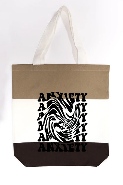 Anxiety Swirl Tote Bag