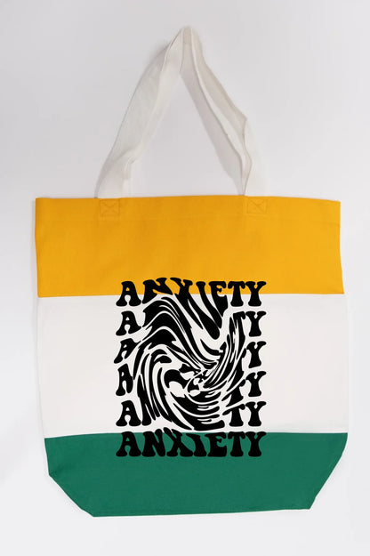 Anxiety Swirl Tote Bag