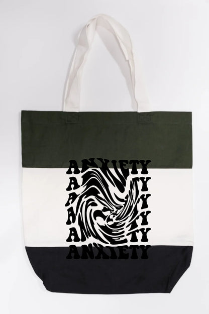 Anxiety Swirl Tote Bag