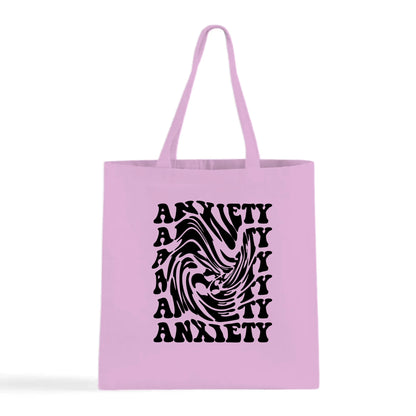 Anxiety Swirl Tote Bag