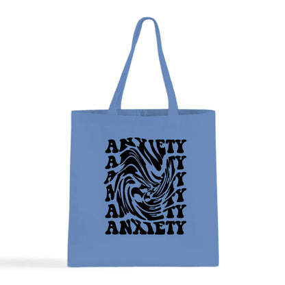 Anxiety Swirl Tote Bag