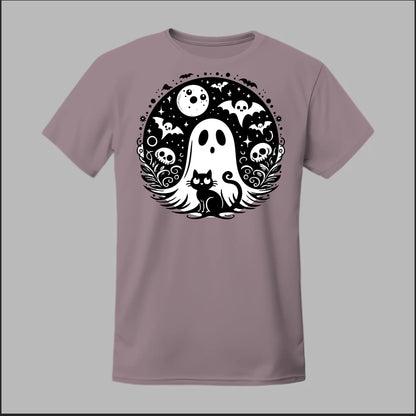 Black Cat Spooky Night Tee