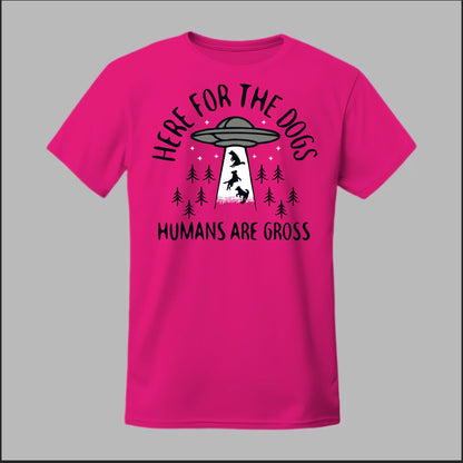 Here for the Dogs Tee
