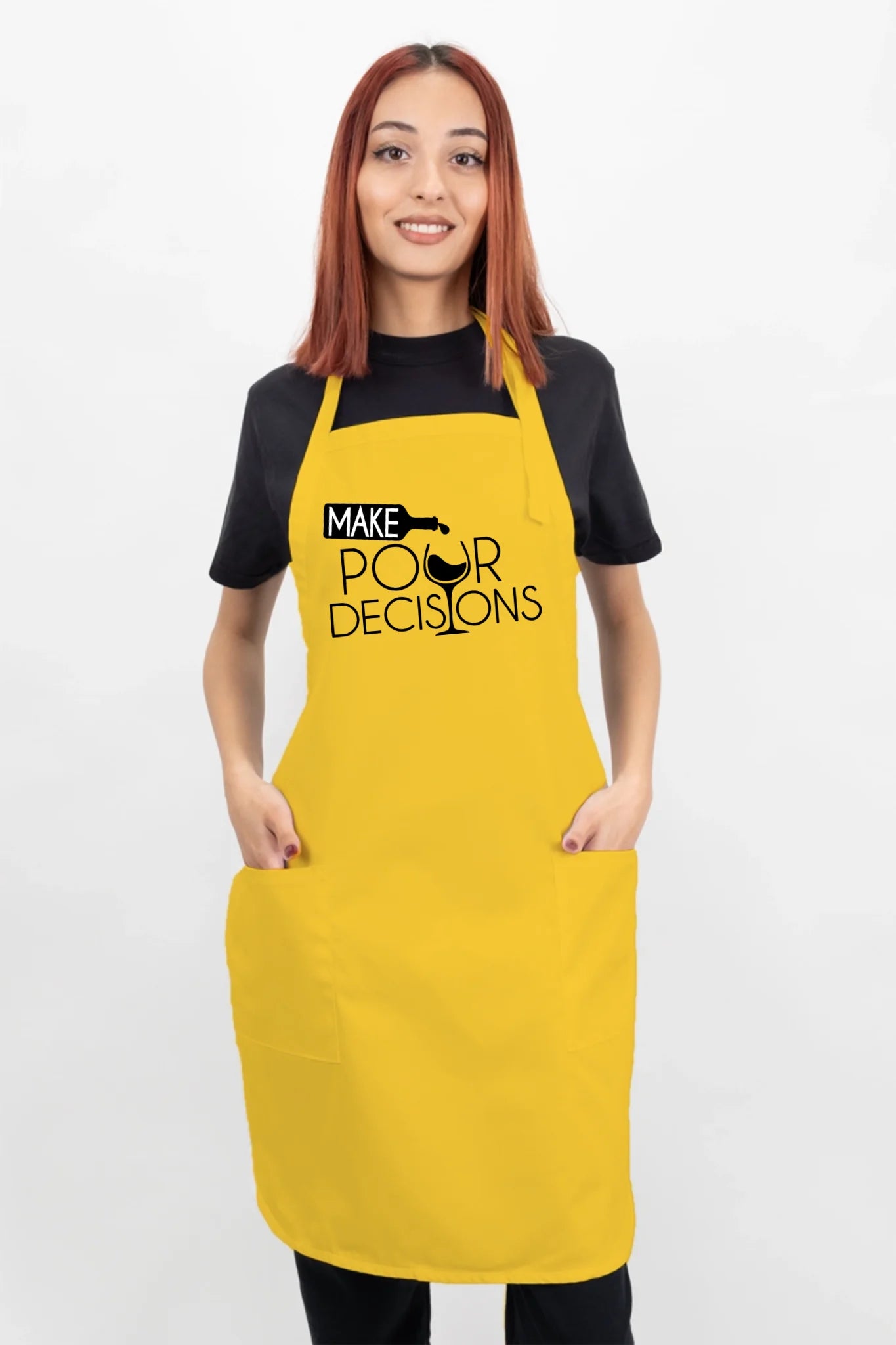 Make Pour Decisions Apron