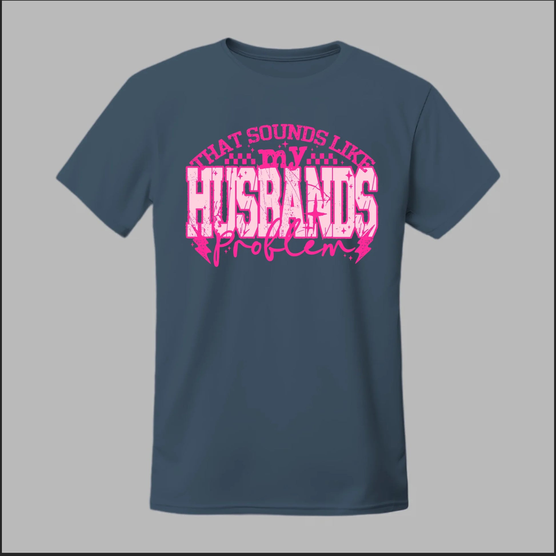 Front Heather Navy