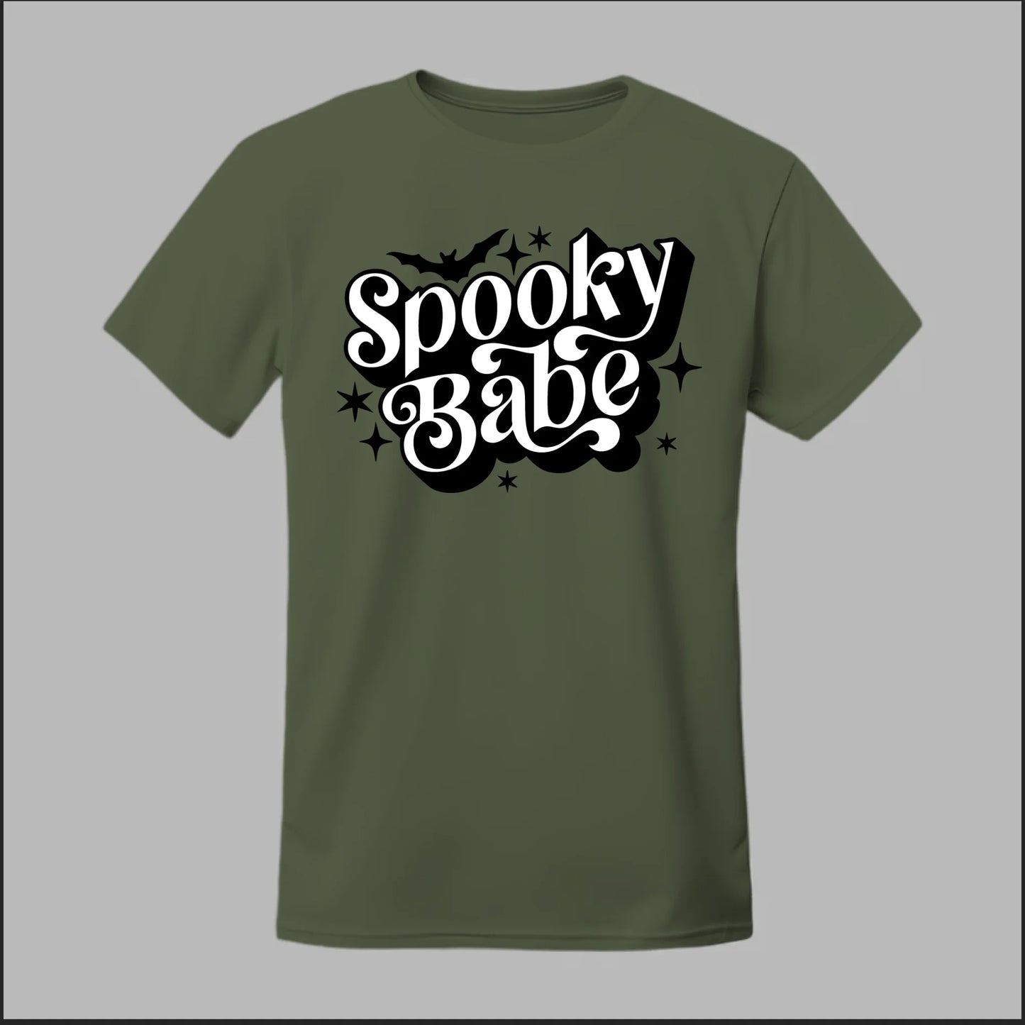 Front Military Green