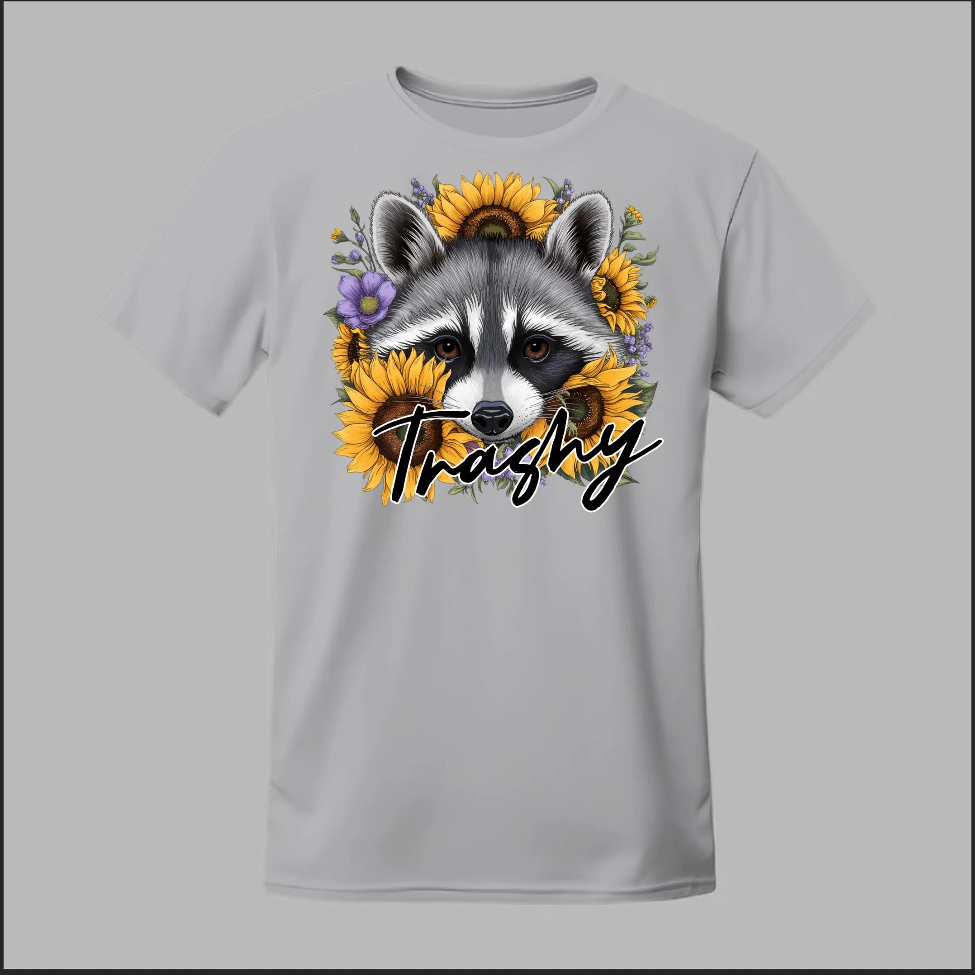 Front Ring Spun Sport Grey
