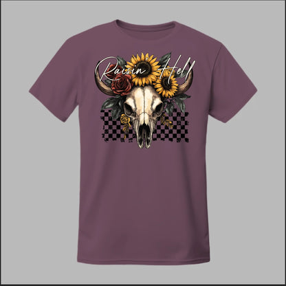 Front Heather Maroon