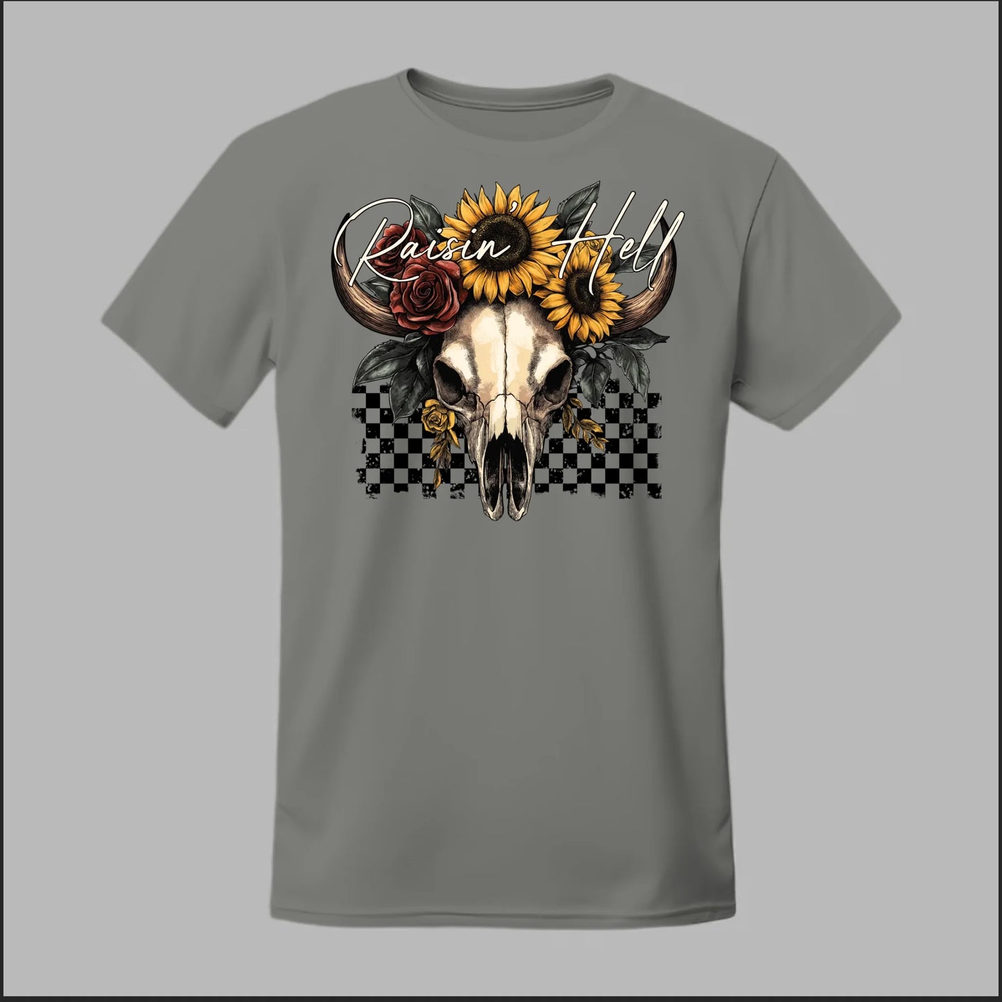 Front Heather Military Green