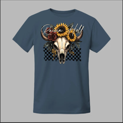 Front Heather Navy