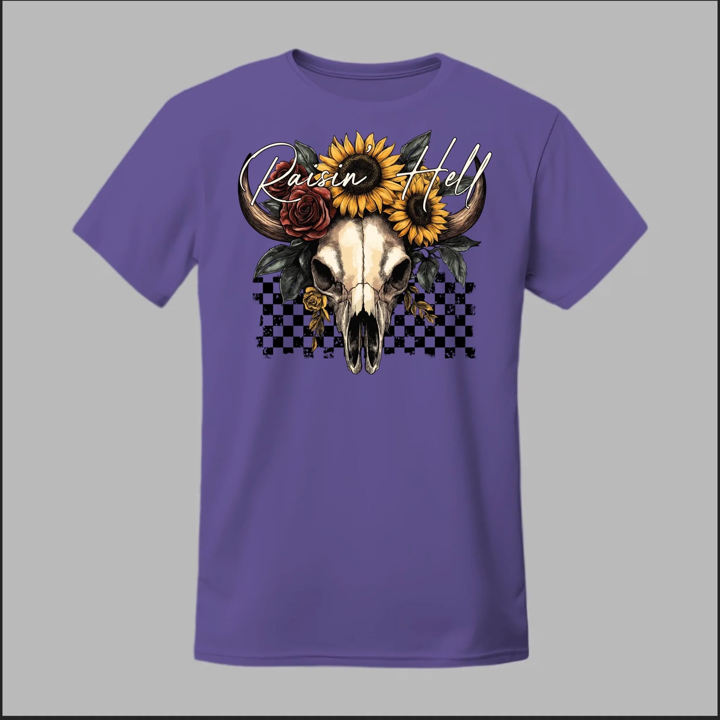 Front Heather Purple