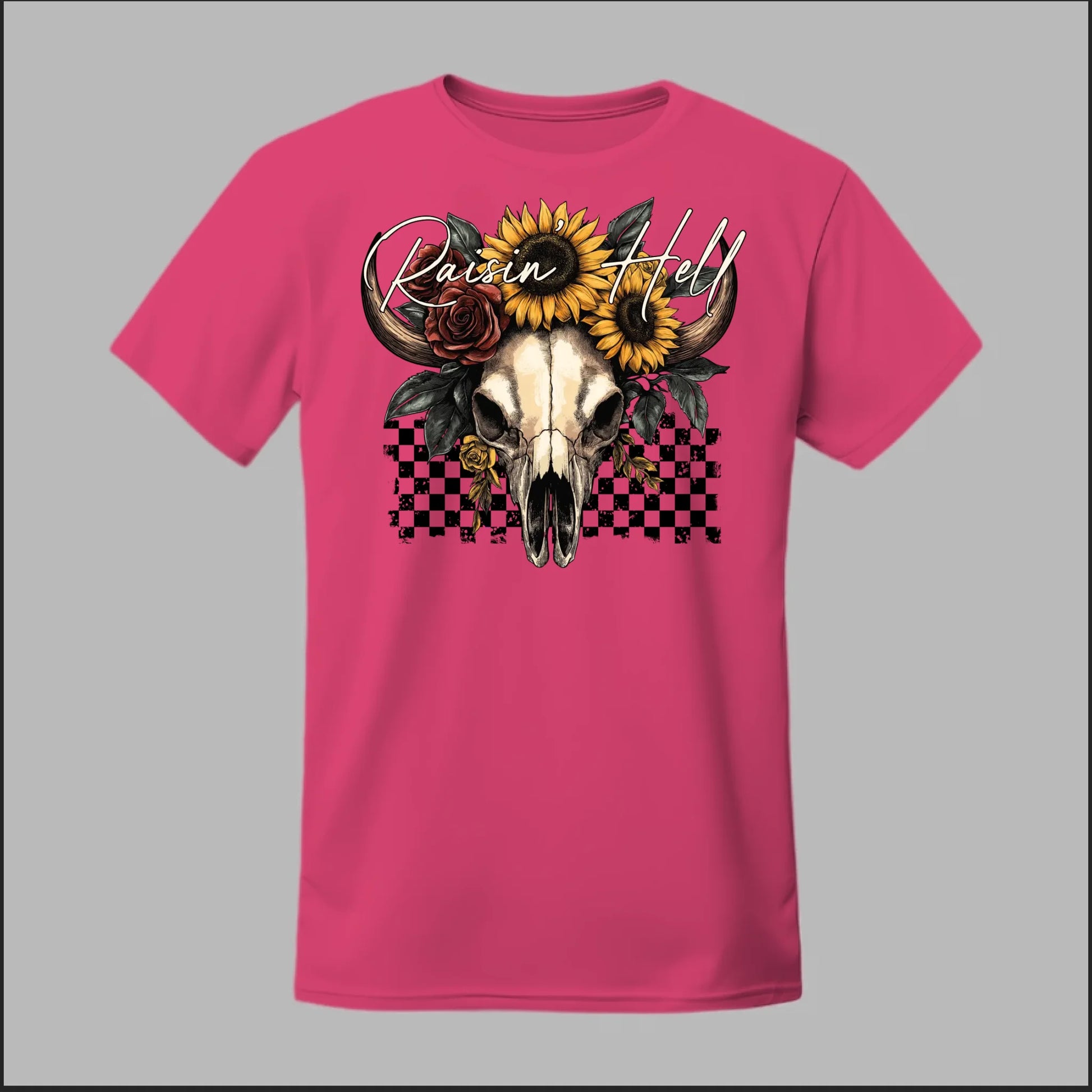 Front Heather Red