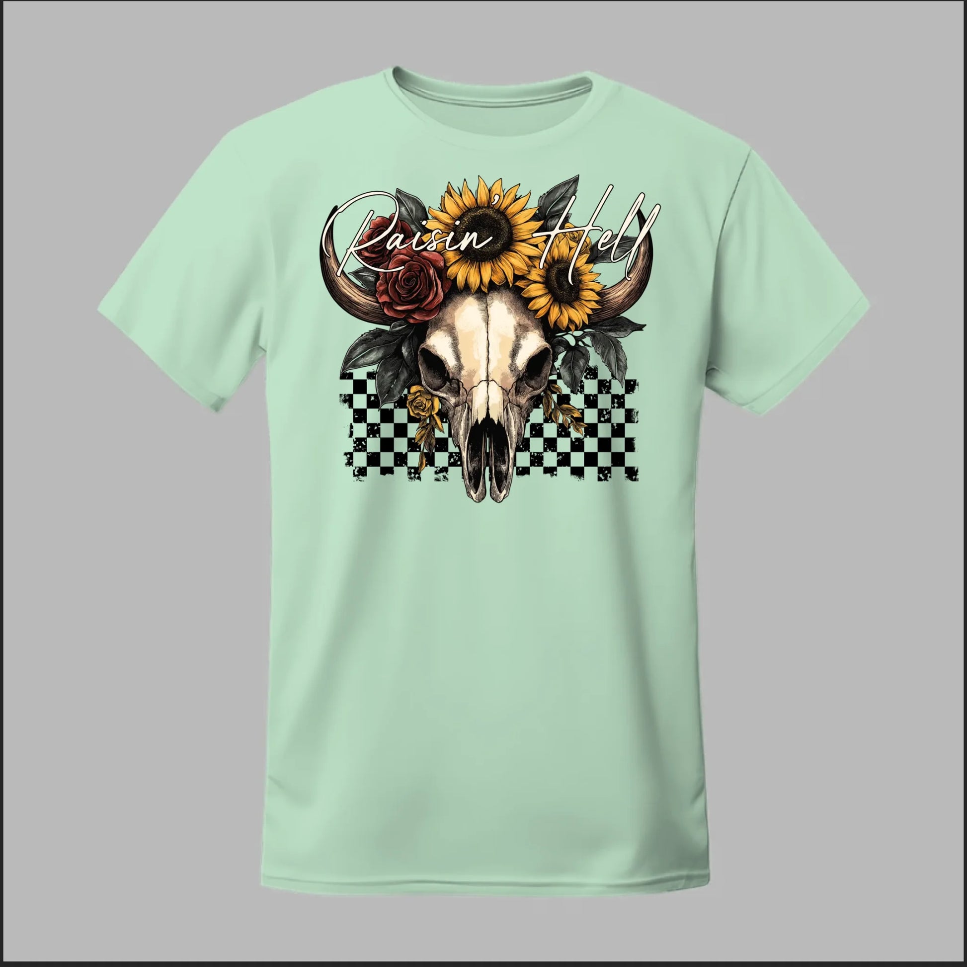 Front Mint Green