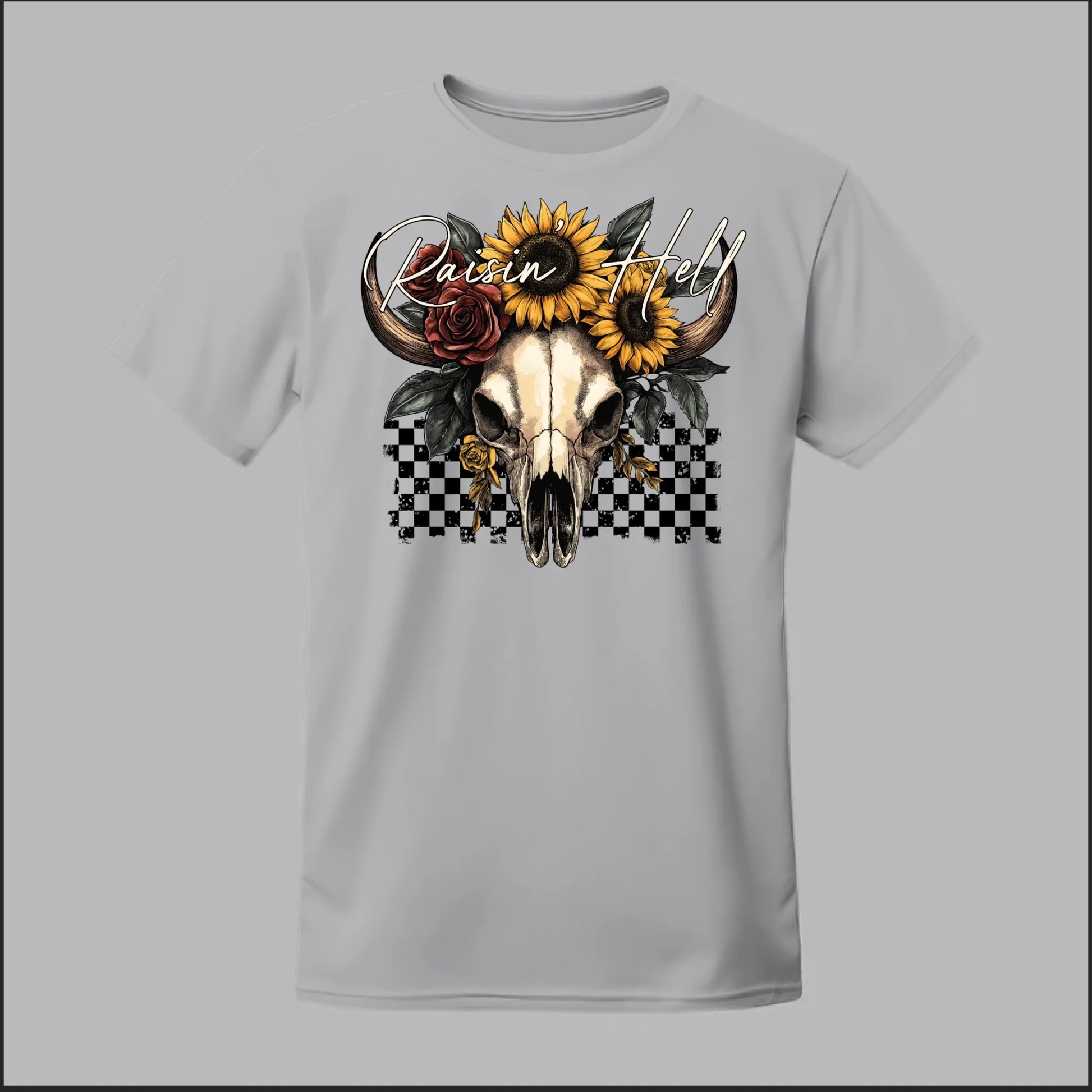 Front Ring Spun Sport Grey