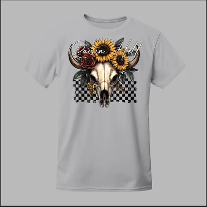 Front Ring Spun Sport Grey