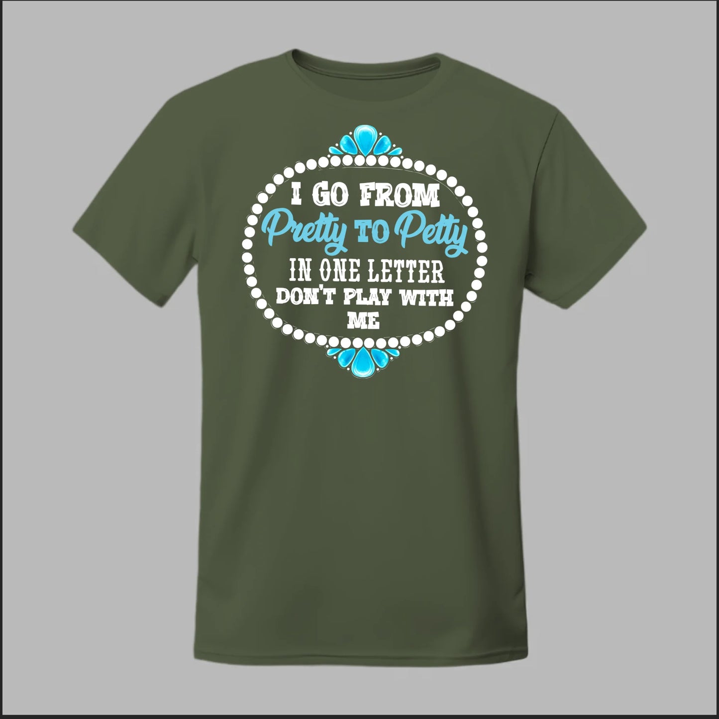 Front Military Green