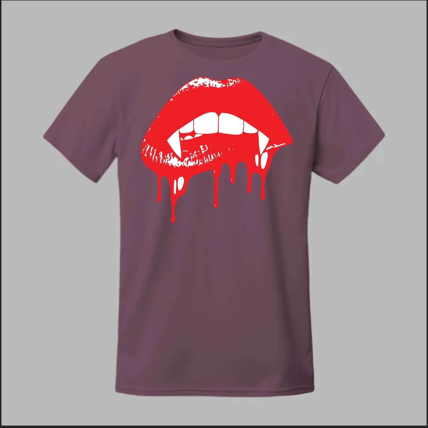 Front Heather Maroon