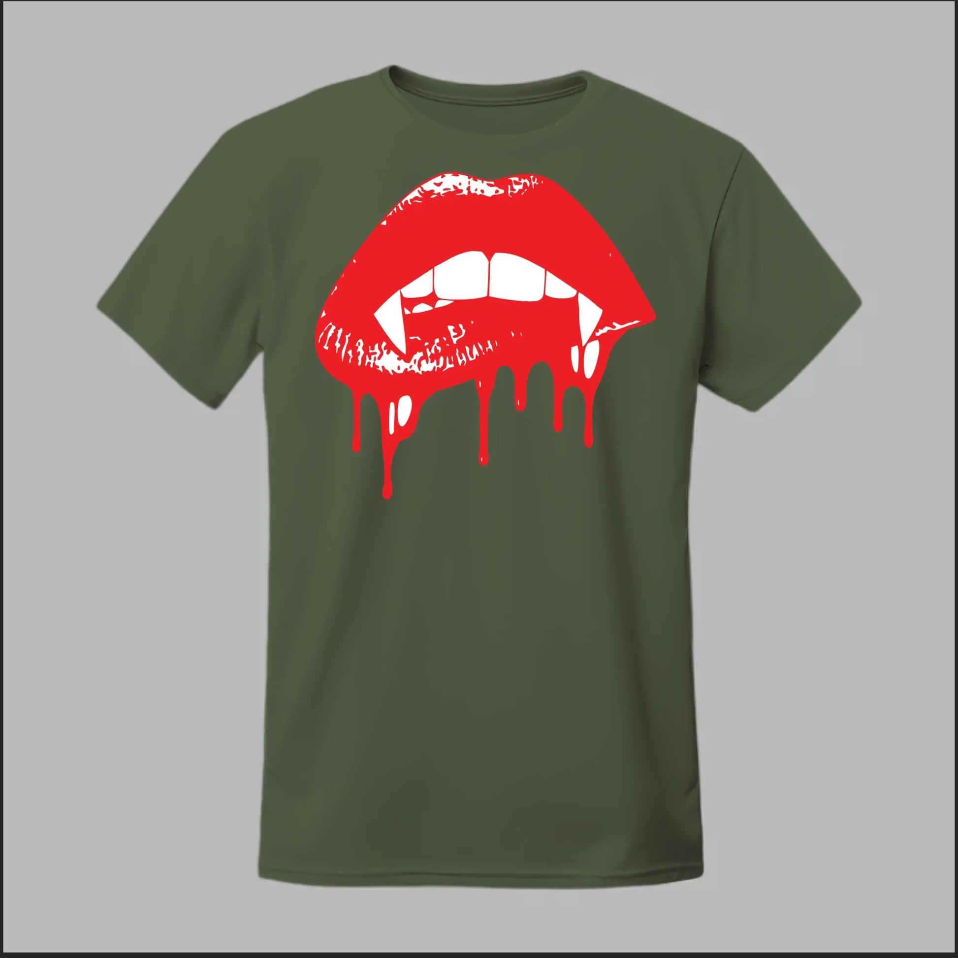 Front Military Green