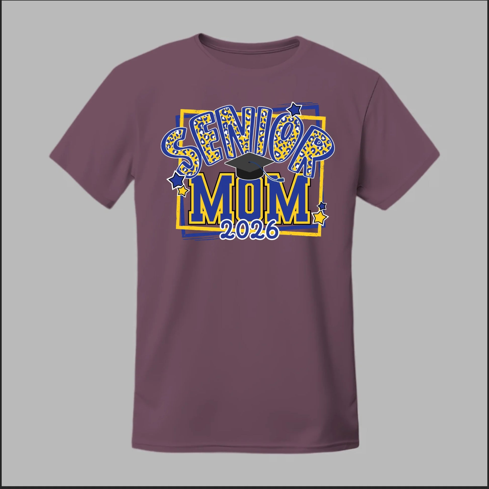 Front Heather Maroon