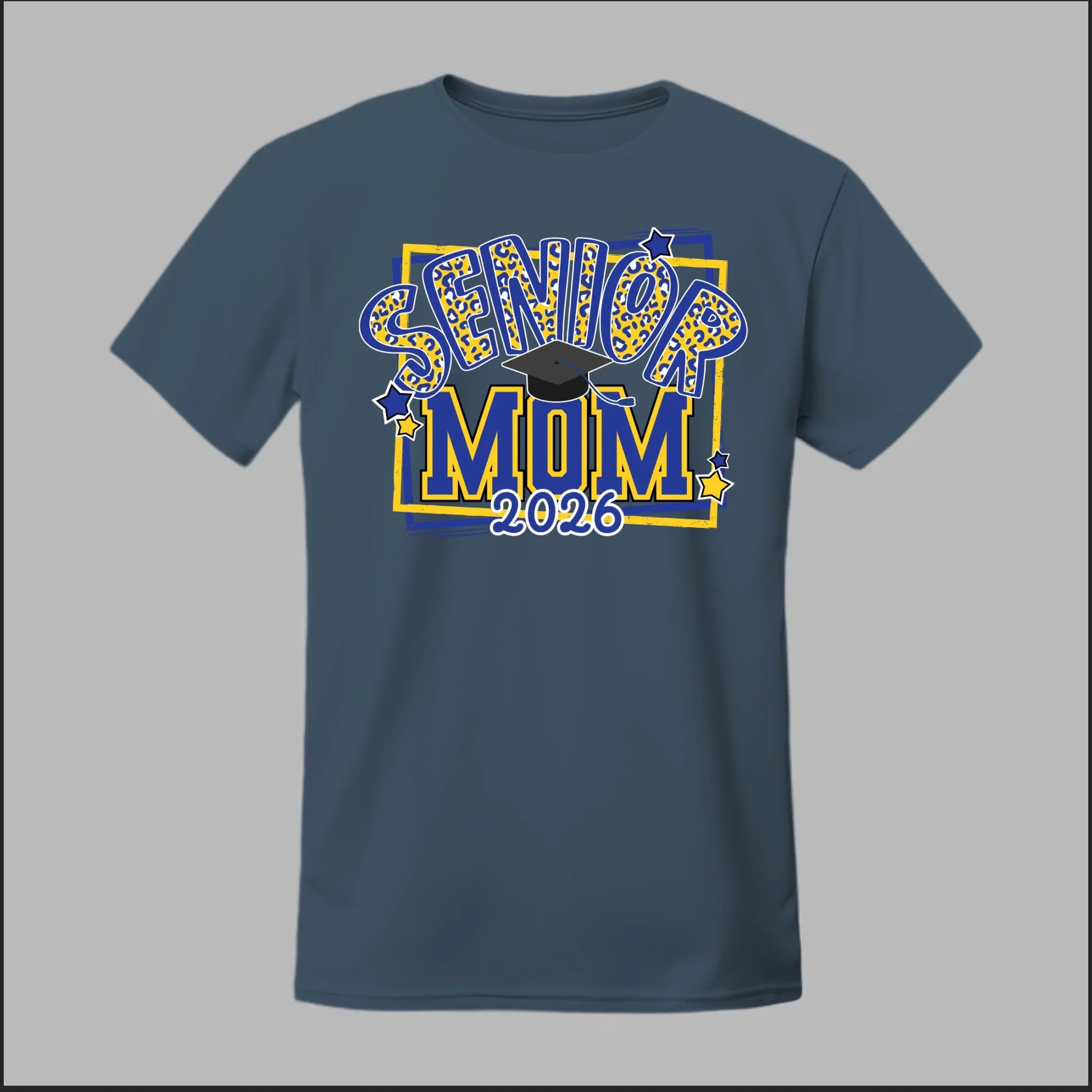 Front Heather Navy