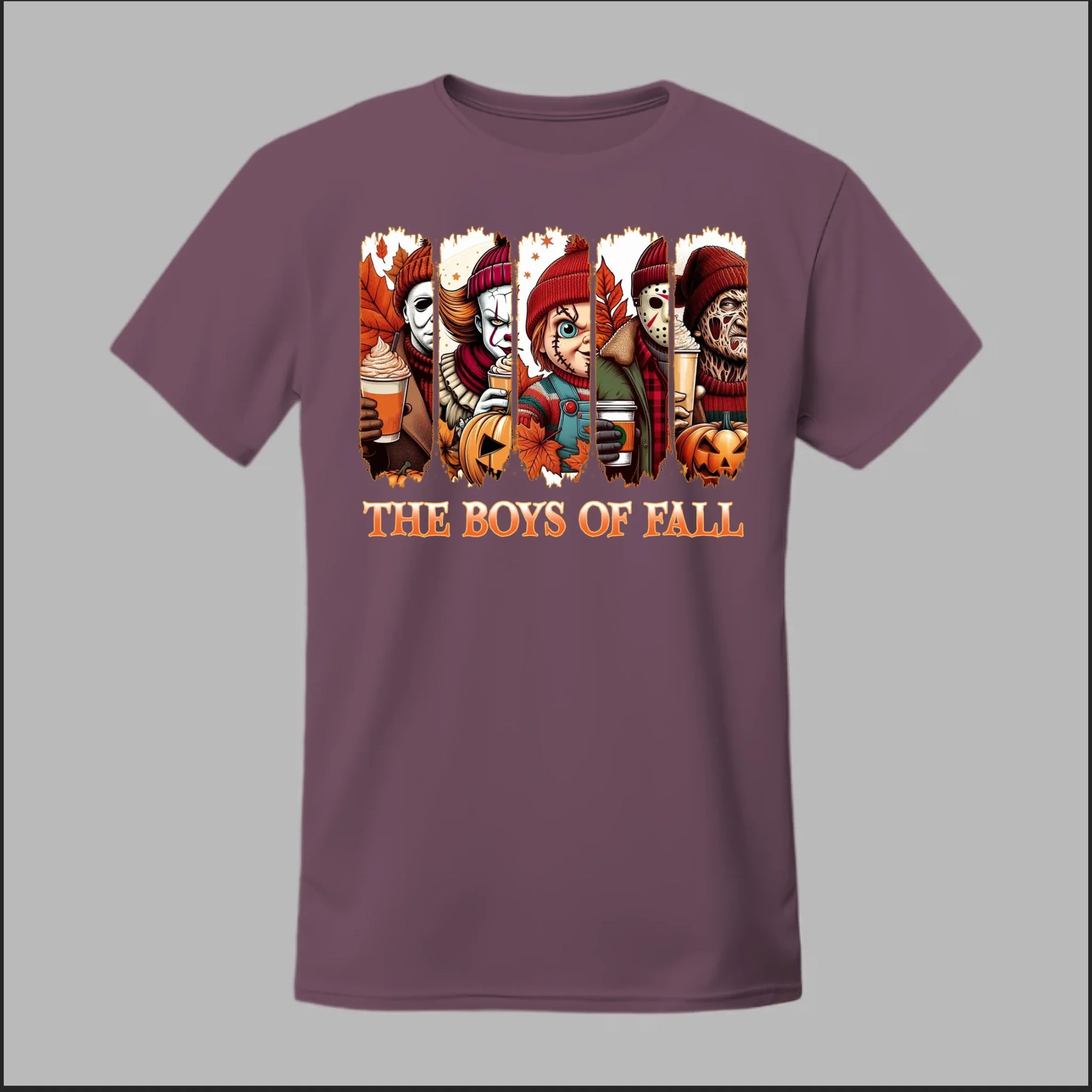 Front Heather Maroon