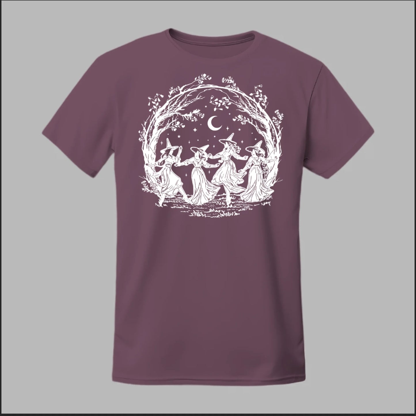 Front Heather Maroon