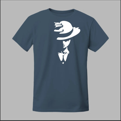 Front Heather Navy