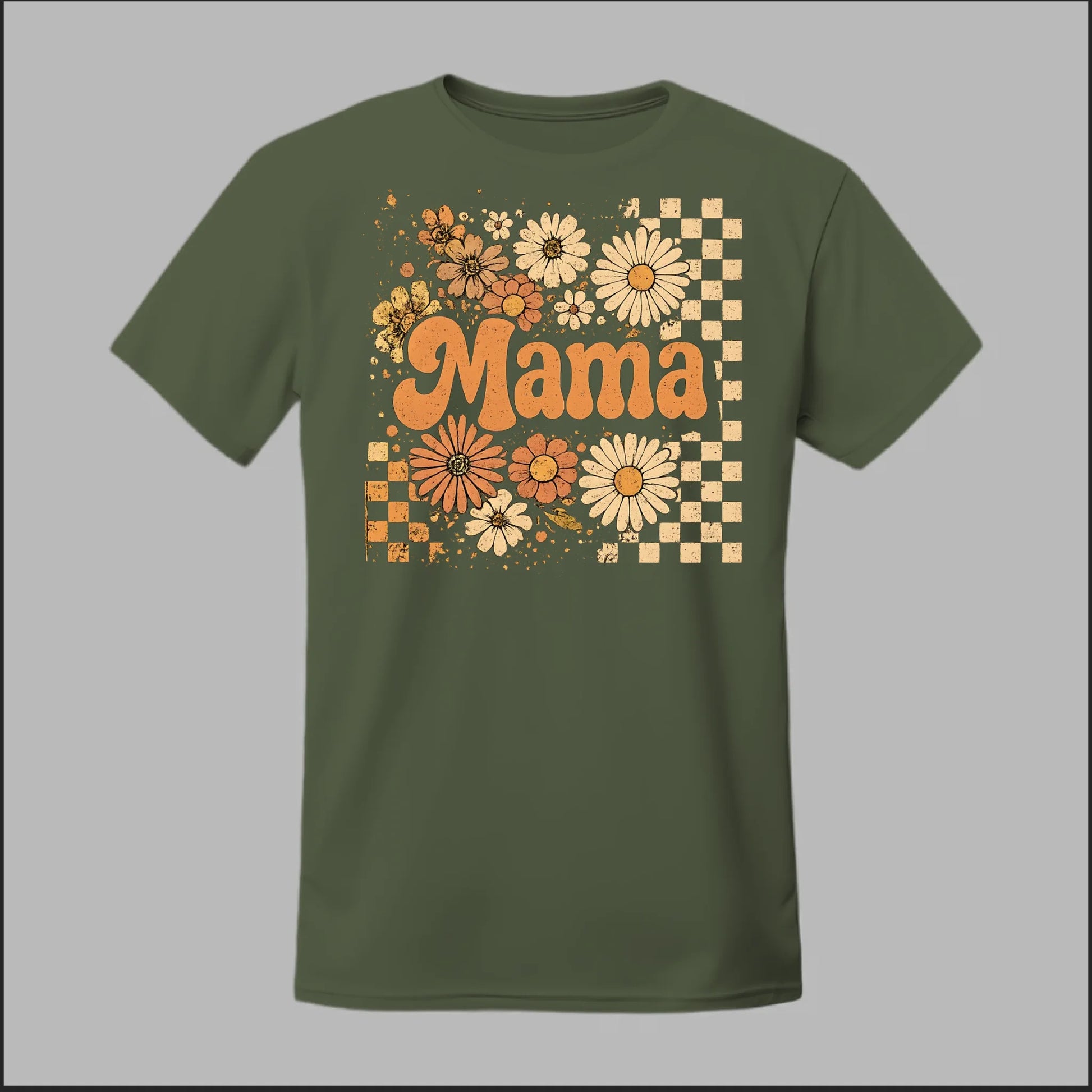 Front Military Green
