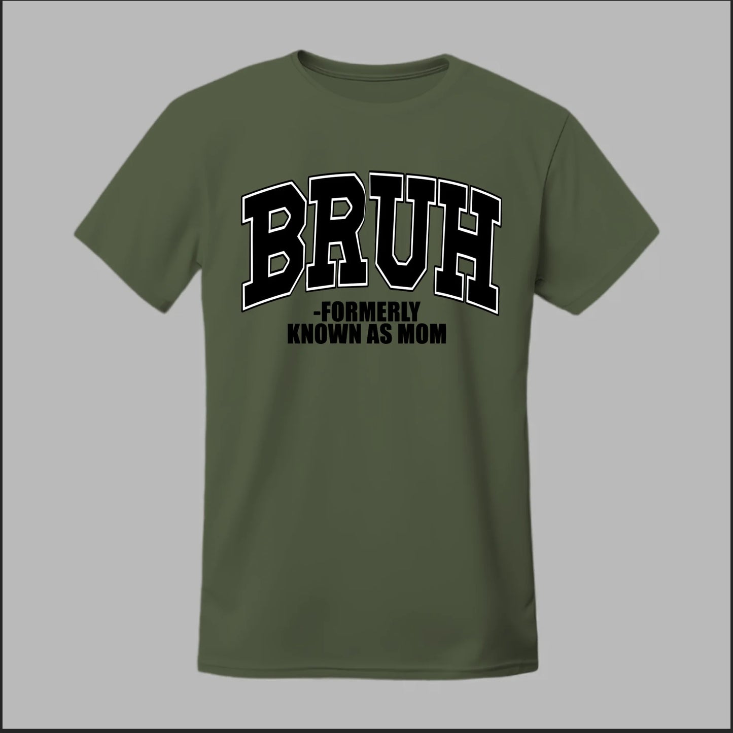 Front Military Green