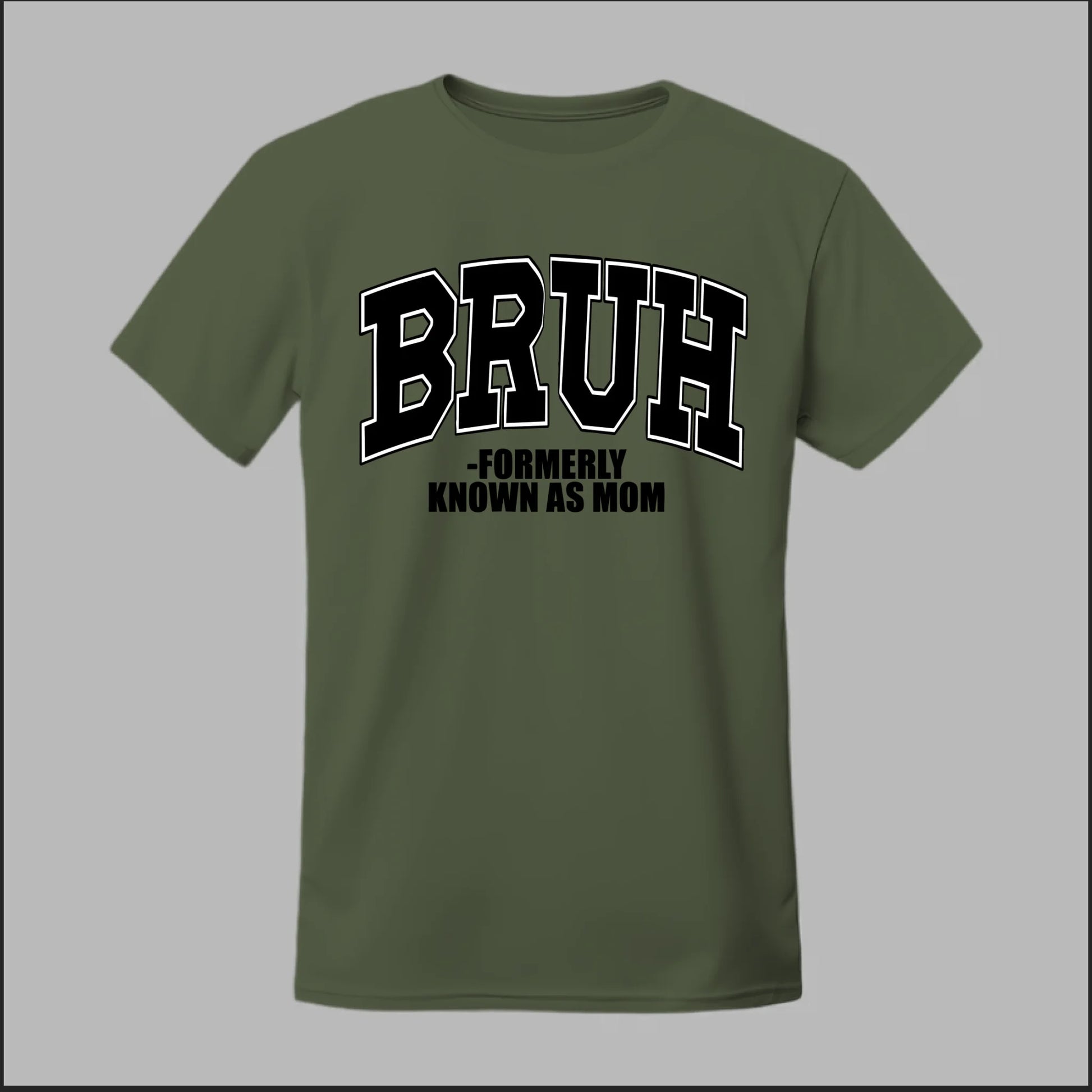 Front Military Green