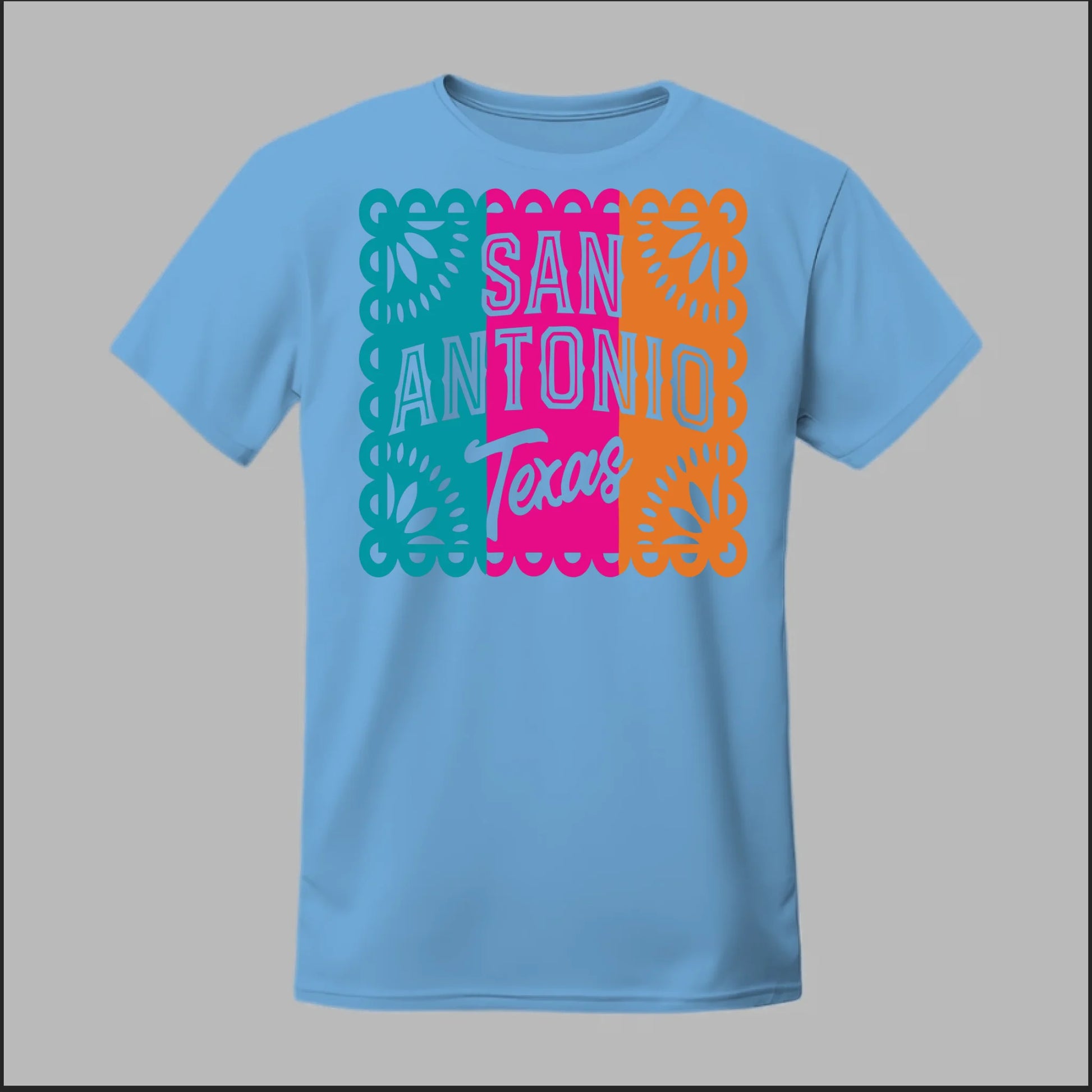 Front Carolina Blue