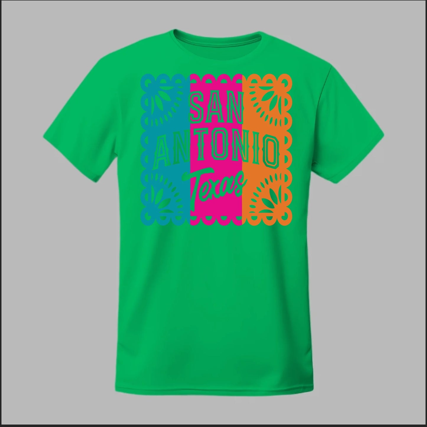 Front Irish Green