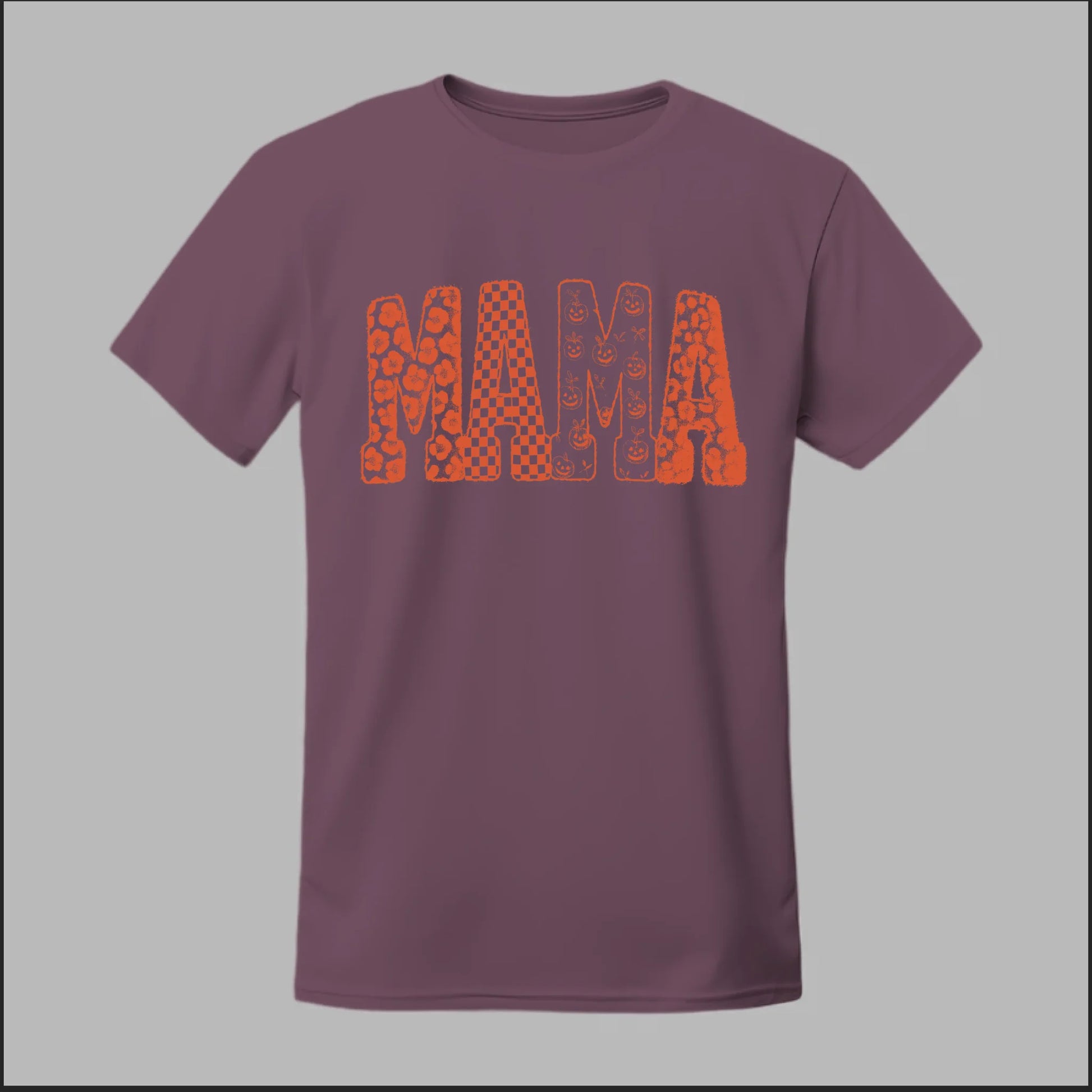 Front Heather Maroon