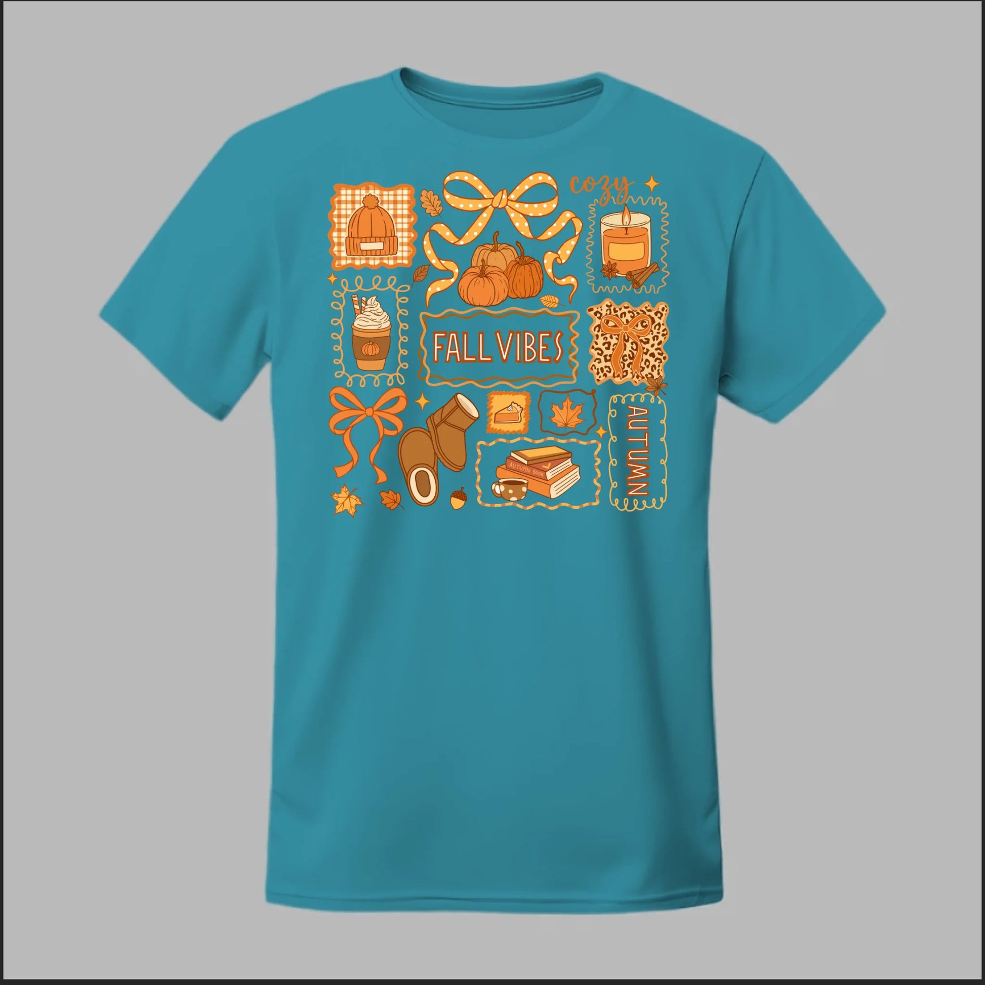 Front Heather Galapagos Blue