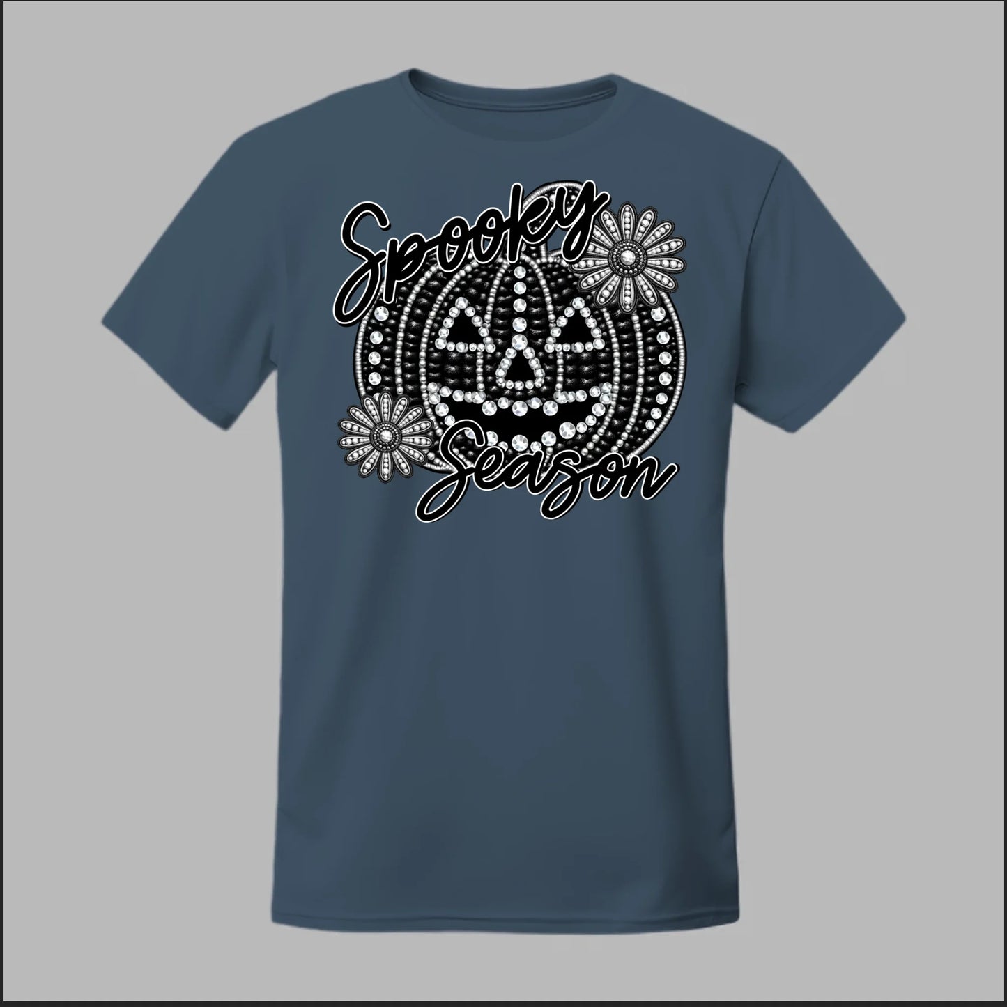 Front Heather Navy