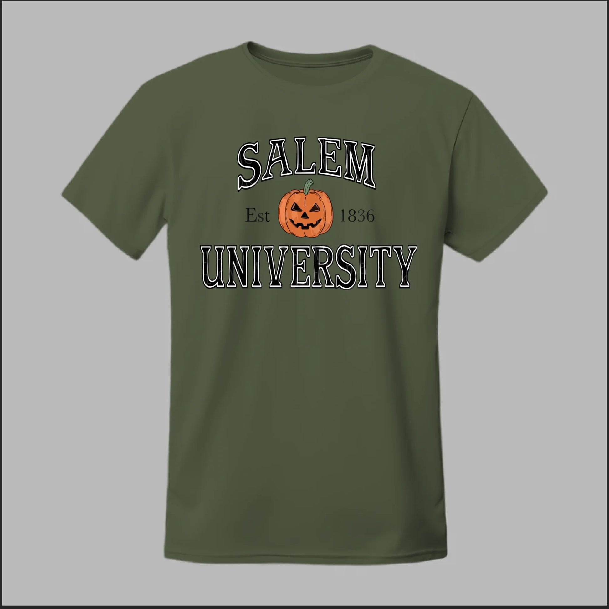 Front Military Green