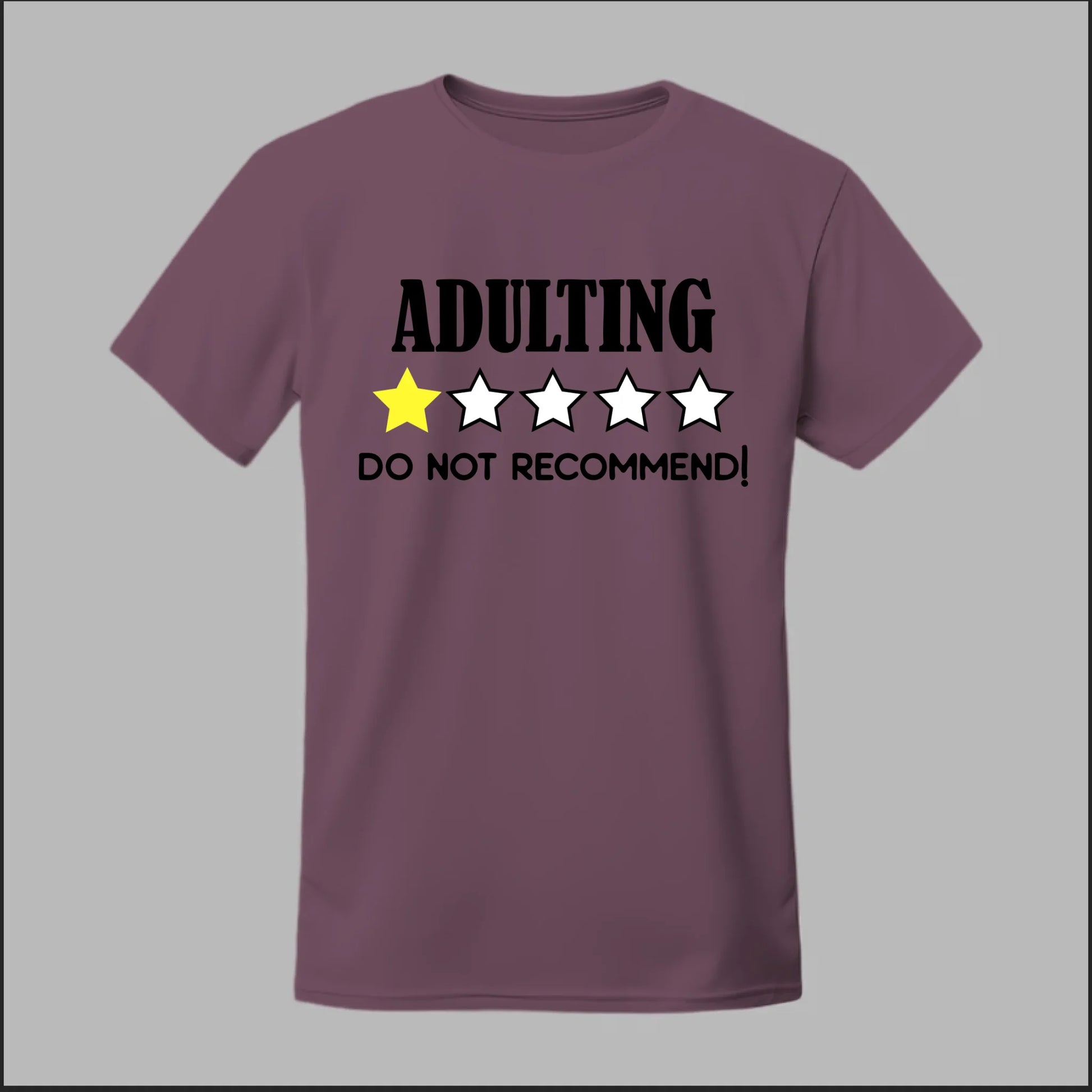 Front Heather Maroon