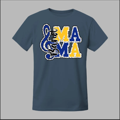 Front Heather Navy