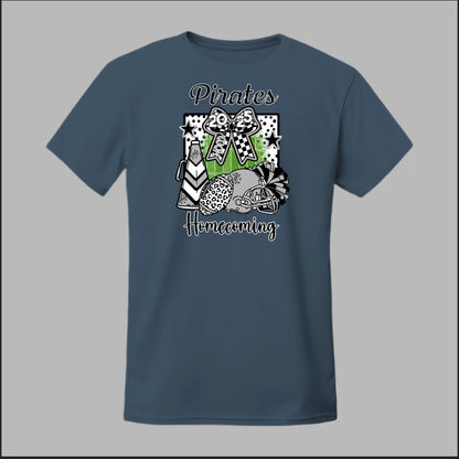 Front Heather Navy