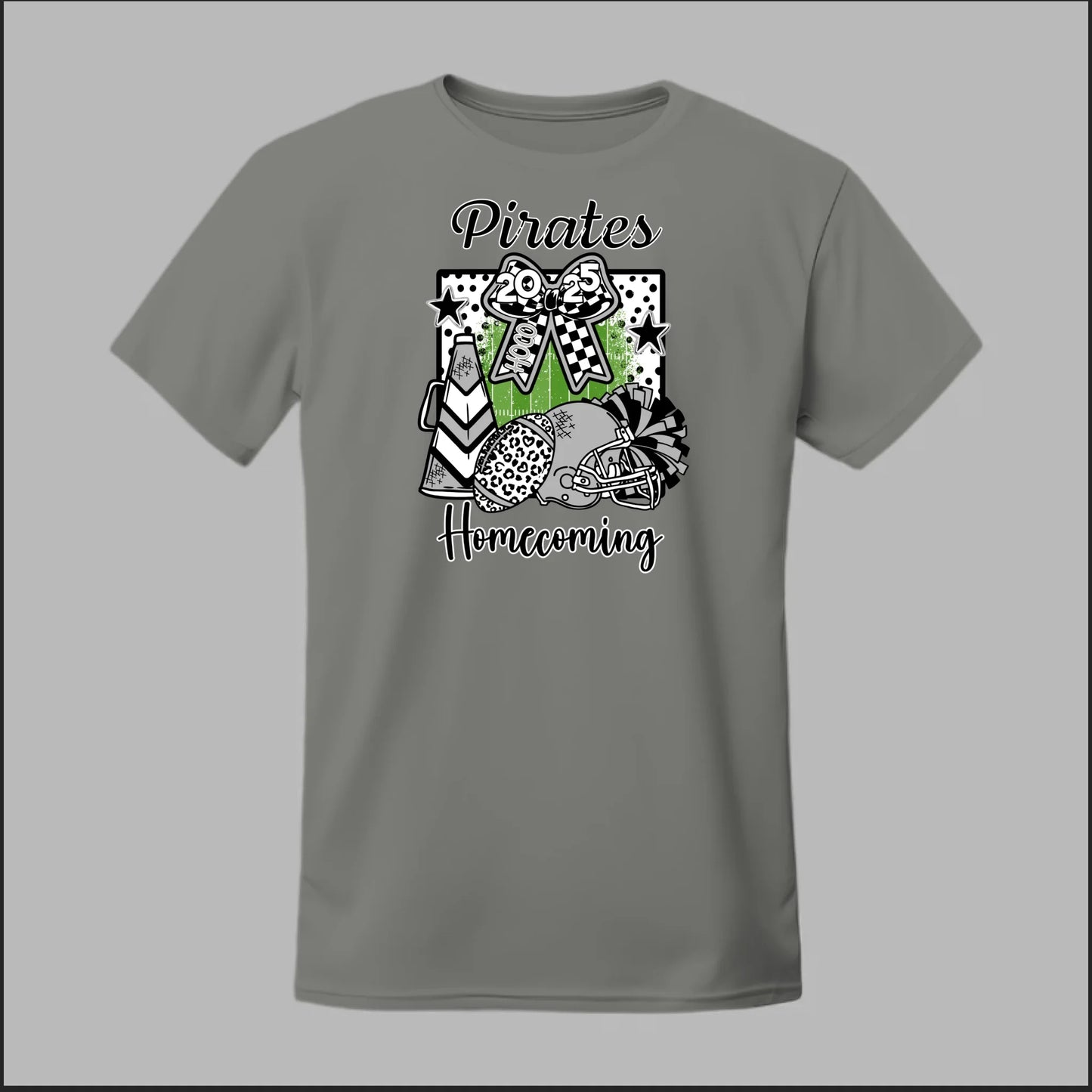 Front Heather Military Green