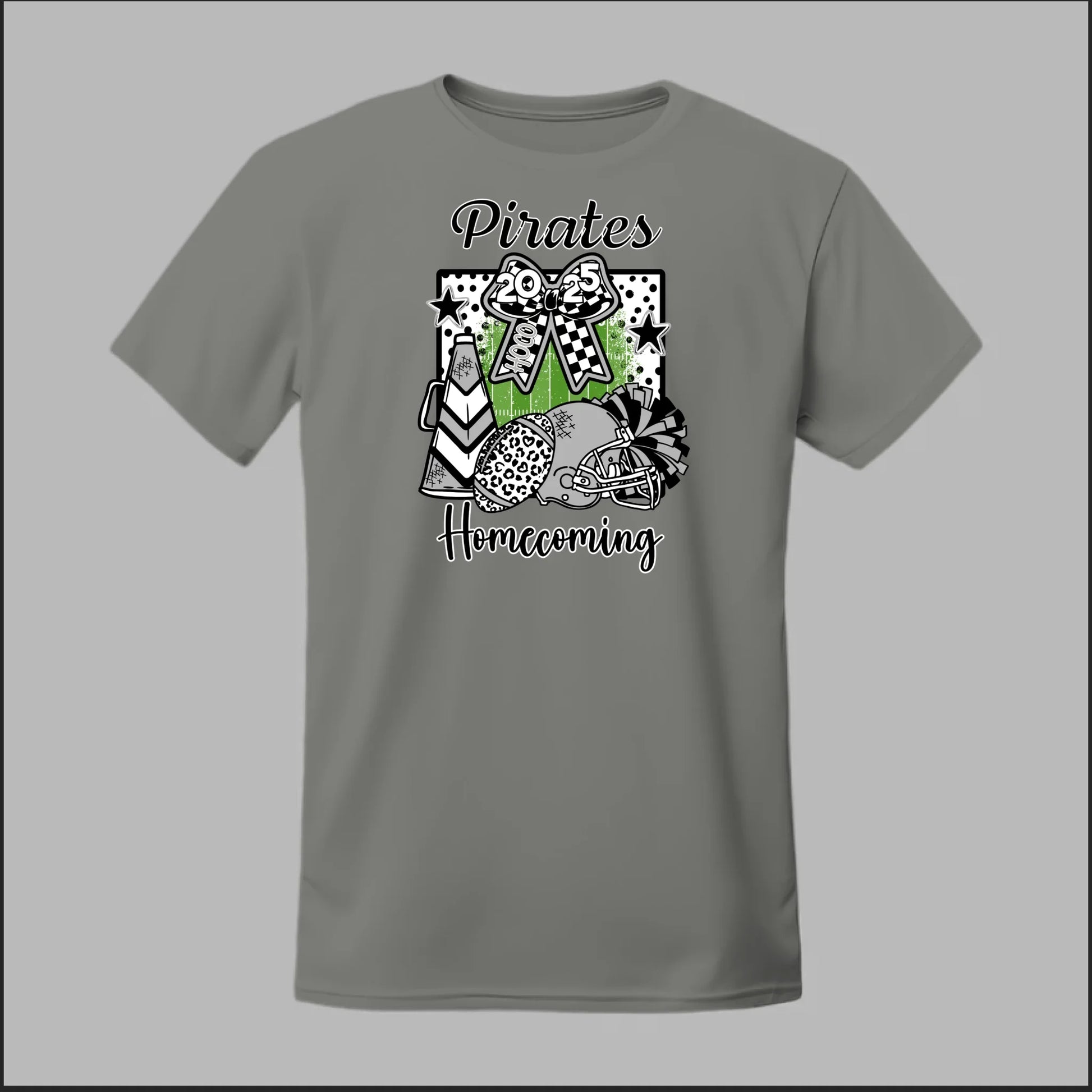 Front Heather Military Green